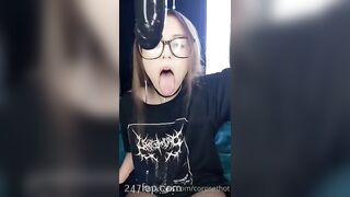 Evie Corpsethot Nerd Trans Female Harecore OnlyFans Leaked Porn Video 36