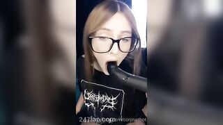 Evie Corpsethot Nerd Trans Female Harecore OnlyFans Leaked Porn Video 36