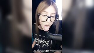Evie Corpsethot Nerd Trans Female Harecore OnlyFans Leaked Porn Video 36