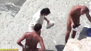 Hot Naturism Stunning Mother Dirty Sex Outdoor Spy Nude Beach Couples 315