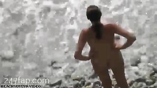 Hot Naturist Sexy Wife Dirty Sex Outdoor Spy Nude Beach Couples 347