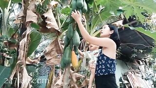 Mom & Baby Cat / BÉ CÁT CHANNEL/ Lovely Mum Hot Attractive Woman YouTuber Patreon Leaked 1