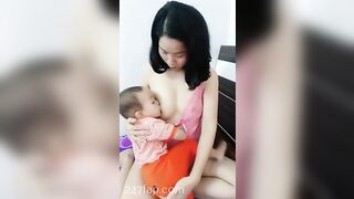 Mom & Baby Cat / BÉ CÁT CHANNEL/ Lovely Mum Hot Gorgeous Woman YouTuber Patreon Leaked 13