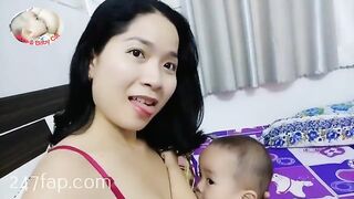 Mom & Baby Cat / BÉ CÁT CHANNEL/ Lovely Mum Hot Mature Hottie YouTuber Patreon Leaked 9
