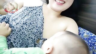 Mom & Baby Cat / BÉ CÁT CHANNEL/ Lovely Mum Hot Stunning Mother YouTuber Patreon Leaked 8