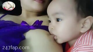 Mom & Baby Cat / BÉ CÁT CHANNEL/ Lovely Mum Hot Seductive Mother YouTuber Patreon Leaked 15