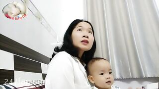 Mom & Baby Cat / BÉ CÁT CHANNEL/ Lovely Mum Hot Hot Ass Mom YouTuber Patreon Leaked Porn Video 29