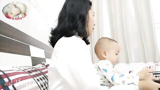 Mom & Baby Cat / BÉ CÁT CHANNEL/ Lovely Mum Hot Hot Ass Mom YouTuber Patreon Leaked Porn Video 29