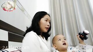 Mom & Baby Cat / BÉ CÁT CHANNEL/ Lovely Mum Hot Hot Ass Mom YouTuber Patreon Leaked Porn Video 29