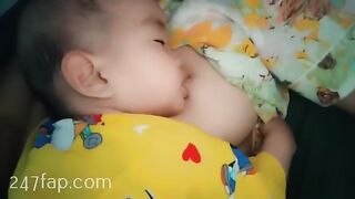 Mom & Baby Cat / BÉ CÁT CHANNEL/ Lovely Mum Hot Attractive Woman YouTuber Patreon Leaked Porn Video 36