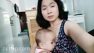 Mom & Baby Cat / BÉ CÁT CHANNEL/ Lovely Mum Hot Hot Ass Mom YouTuber Patreon Leaked Porn Video 37