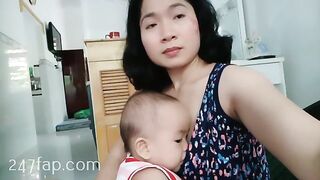 Mom & Baby Cat / BÉ CÁT CHANNEL/ Lovely Mum Hot Hot Ass Mom YouTuber Patreon Leaked Porn Video 37
