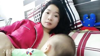 Mom & Baby Cat / BÉ CÁT CHANNEL/ Lovely Mum Hot Sexy Wife YouTuber Patreon Leaked Porn Video 35