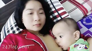 Mom & Baby Cat / BÉ CÁT CHANNEL/ Lovely Mum Hot Sexy Wife YouTuber Patreon Leaked Porn Video 35