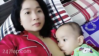 Mom & Baby Cat / BÉ CÁT CHANNEL/ Lovely Mum Hot Sexy Wife YouTuber Patreon Leaked Porn Video 35