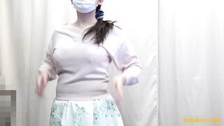 Changing Room Voyeur 3 - Japanese chubby girls usually have big drop boobs