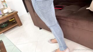 YelahiaG Onlyfans A few days ago I received a gift that I loved a pair of super sexy gray flats and while wearing them