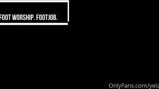 YelahiaG OnlyFans Leaks - To say goodbye to this white pedicure a new very exciting video with my friend @salvatore_tattoo . I