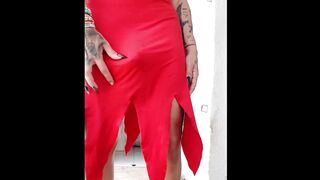 Saprezotte OnlyFans Transgender Today, he woke up very hard, you have to be careful so he doesn´t bore you