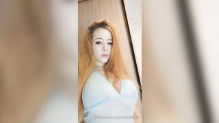 Milkyth Thai OnlyFans Leaks Giant Boobs Big Areola 14