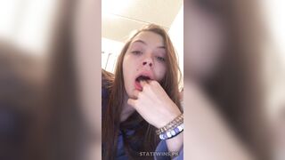 Nila Amateur Girl Leaks Loves to show off her small boobs and hairy pussy 3