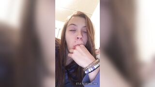 Nila Amateur Girl Leaks Loves to show off her small boobs and hairy pussy 3