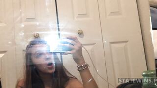 Nila Amateur Girl Leaks Loves to show off her small boobs and hairy pussy 5