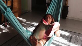 YelahiaG OnlyFans Leaks - I started smelling my wedges and sucking on my feet and then being so close to Tosatsu and massaging