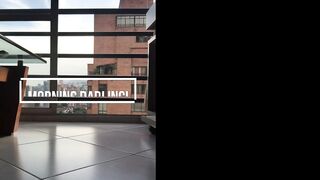 YelahiaG OnlyFans Leaks - I recorded this very early today with my tablet to wish you GOOD MORNING!  What did you imagine when