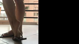 YelahiaG OnlyFans Leaks - I recorded this very early today with my tablet to wish you GOOD MORNING!  What did you imagine when