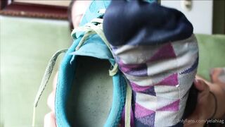 YelahiaG OnlyFans Leaks - Guys today I want to share this video from my personal collection for all those who love sweaty feet