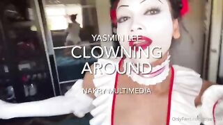 Yasmin Lee Transgender OnlyFans Leaks  -  61-Clowning AroundNever thought that I would do a shoot like this but here I am and here it is. Tota