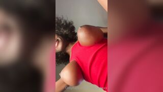 Lyra Amorr (babylyraxxx) OnlyFans Slim Stacked Canadian Ebony Girl Friend 53