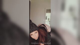 Mia Ruby (Mia.rubyxo) OnlyFans Leaks Skinny Small Boobs Redhead Girl 167