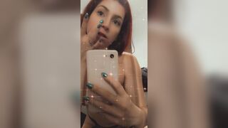 Mia Ruby (Mia.rubyxo) OnlyFans Leaks Skinny Small Boobs Redhead Girl 41