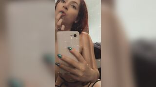 Mia Ruby (Mia.rubyxo) OnlyFans Leaks Skinny Small Boobs Redhead Girl 41