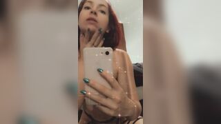 Mia Ruby (Mia.rubyxo) OnlyFans Leaks Skinny Small Boobs Redhead Girl 41