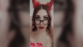 Mia Ruby (Mia.rubyxo) OnlyFans Leaks Skinny Small Boobs Redhead Girl 283