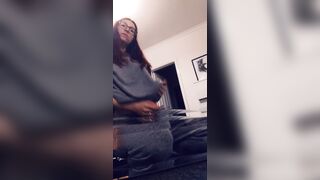 Mia Ruby (Mia.rubyxo) OnlyFans Leaks Skinny Small Boobs Redhead Girl 6