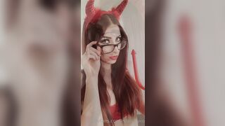 Mia Ruby (Mia.rubyxo) OnlyFans Leaks Skinny Small Boobs Redhead Girl 267