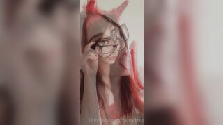 Mia Ruby (Mia.rubyxo) OnlyFans Leaks Skinny Small Boobs Redhead Girl 267