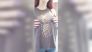 Mia Ruby (Mia.rubyxo) OnlyFans Leaks Skinny Small Boobs Redhead Girl 298