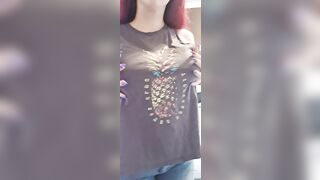 Mia Ruby (Mia.rubyxo) OnlyFans Leaks Skinny Small Boobs Redhead Girl 298