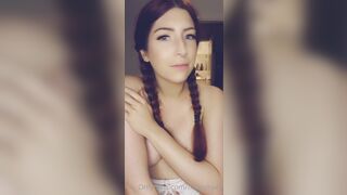 Mia Ruby (Mia.rubyxo) OnlyFans Leaks Skinny Small Boobs Redhead Girl 229