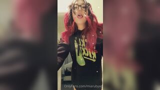 Mia Ruby (Mia.rubyxo) OnlyFans Leaks Skinny Small Boobs Redhead Girl 270