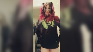 Mia Ruby (Mia.rubyxo) OnlyFans Leaks Skinny Small Boobs Redhead Girl 270