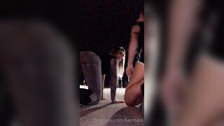Karma Rx (karmarx) OnlyFans Leaks - oops.. were we suppose to do that___  i wonder if anyone saw us_