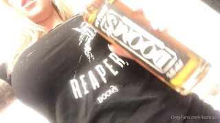 Karma Rx (karmarx) OnlyFans Leaks - if yall havent tried this.. you should! if you're a whiskey drinker