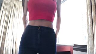 Bbypocah (Tia) OnlyFans Leaks Slim Mixed Asian Girl 38