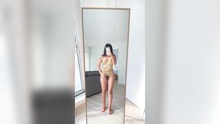 Bbypocah (Tia) OnlyFans Leaks Slim Mixed Asian Girl 100